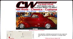 Desktop Screenshot of cwrestorationshop.com